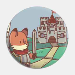 Adventurer Fox Pin