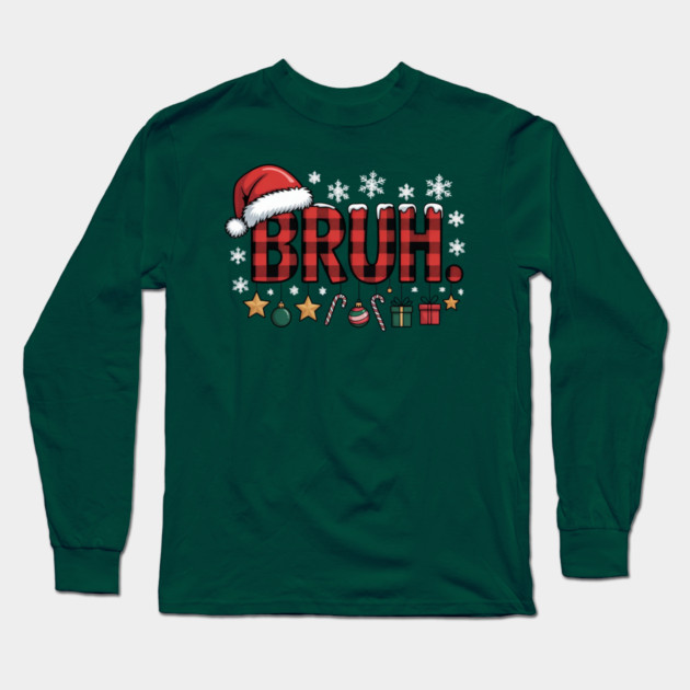 Funny-Christmas Long Sleeve T-Shirt by Creatifly Graphic Tees