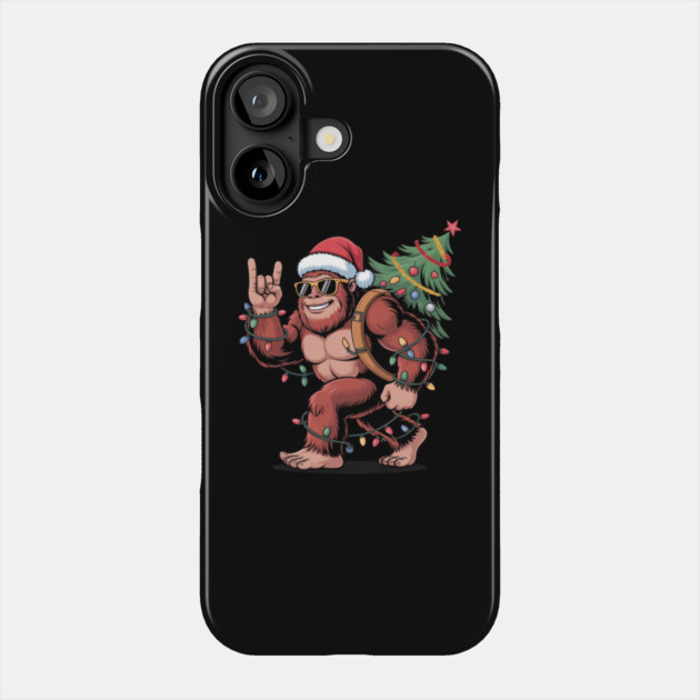 Funny-Christmas Phone Case by Creatifly Graphic Tees