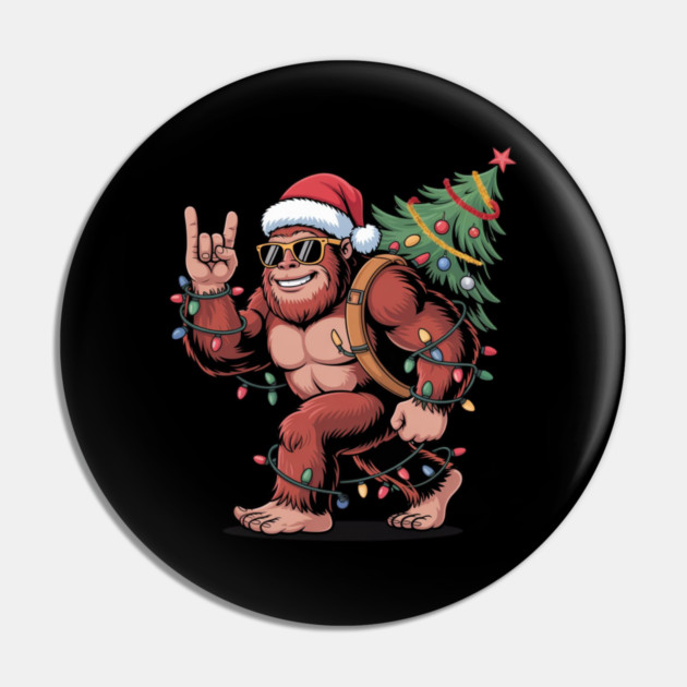 Funny-Christmas Pin by Creatifly Graphic Tees