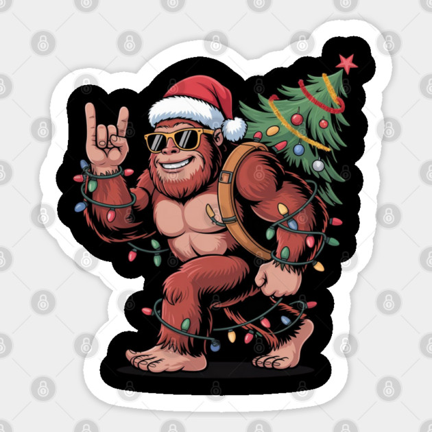 Funny-Christmas Sticker by Creatifly Graphic Tees