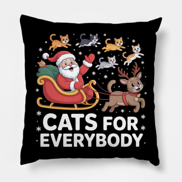 Funny-Christmas Pillow by Creatifly Graphic Tees