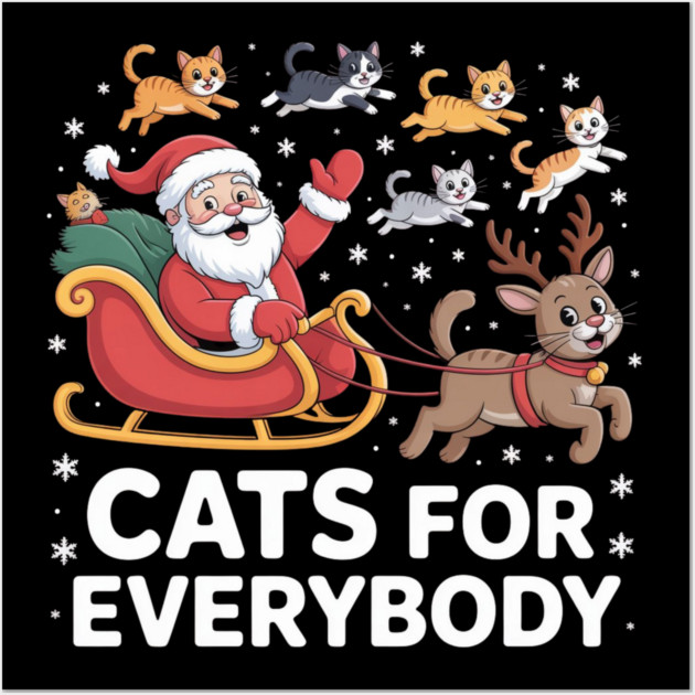 Funny-Christmas Wall Art by Creatifly Graphic Tees