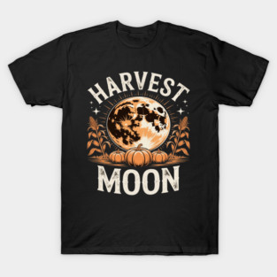Harvest Moon Fall Sunsets T-Shirt
