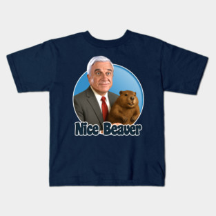 Nice Beaver - Naked Gun Movie Kids T-Shirt