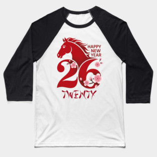 Happy-New-Year-2026 Baseball T-Shirt