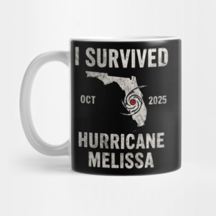 I Survived hurricane melissa 2025 Tropical Storm Mug