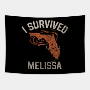 I Survived hurricane melissa 2025 Tropical Storm Tapestry