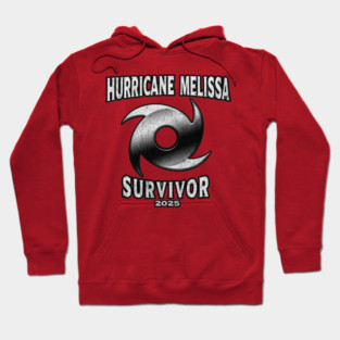 I Survived hurricane melissa 2025 Tropical Storm Hoodie
