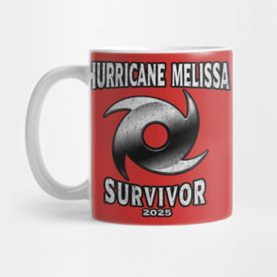 I Survived hurricane melissa 2025 Tropical Storm Mug