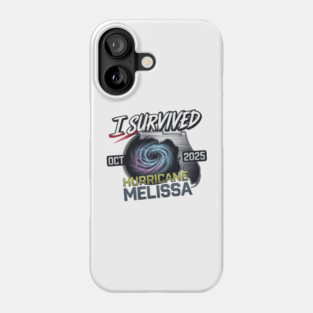 I Survived hurricane melissa 2025 Tropical Storm Phone Case