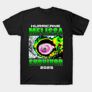 I Survived hurricane melissa 2025 Tropical Storm T-Shirt