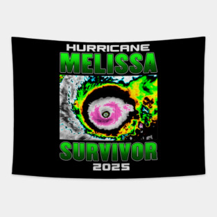 I Survived hurricane melissa 2025 Tropical Storm Tapestry