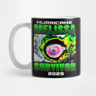 I Survived hurricane melissa 2025 Tropical Storm Mug