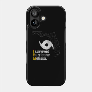 I Survived hurricane melissa 2025 Tropical Storm Phone Case