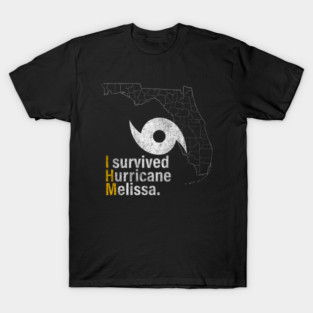I Survived hurricane melissa 2025 Tropical Storm T-Shirt