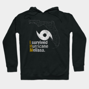 I Survived hurricane melissa 2025 Tropical Storm Hoodie