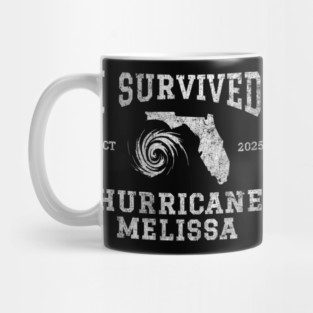 I Survived hurricane melissa 2025 Tropical Storm Mug