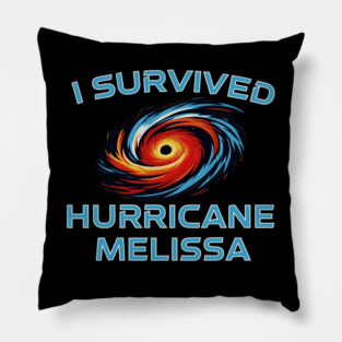 I Survived hurricane melissa 2025 Tropical Storm Pillow