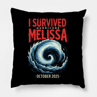 I Survived hurricane melissa 2025 Tropical Storm Pillow