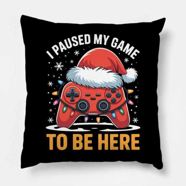 Funny-Christmas Pillow by Creatifly Graphic Tees