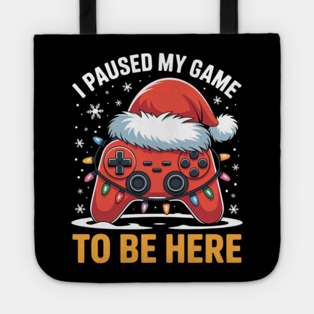 Funny-Christmas Tote by Creatifly Graphic Tees