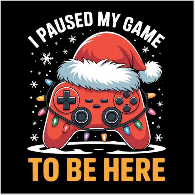 Funny-Christmas Wall Art by Creatifly Graphic Tees