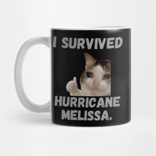I Survived hurricane melissa 2025 Tropical Storm Mug