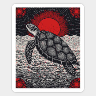 Cosmic Turtle - The World on its Shell Sticker
