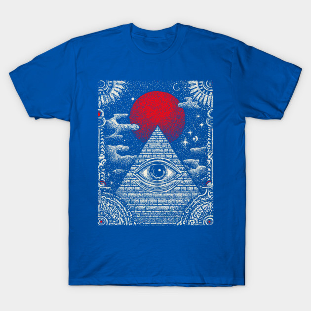 Occult Providence - The All-Seeing Eye Sigil T-Shirt by TuncGK