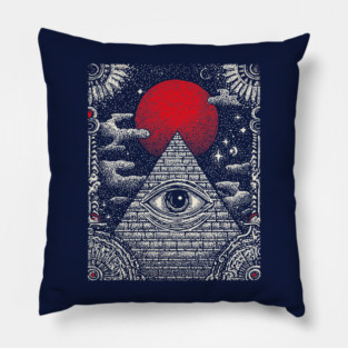 Occult Providence - The All-Seeing Eye Sigil Pillow