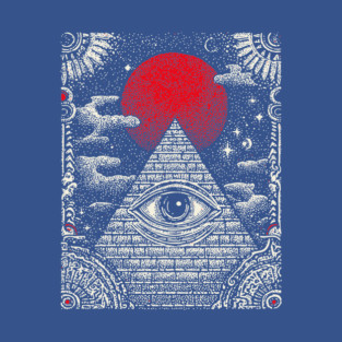 Occult Providence - The All-Seeing Eye Sigil T-Shirt