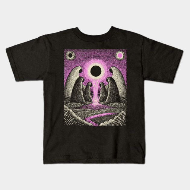 Cosmic Witches - The Weavers of Fate Kids T-Shirt by TuncGK