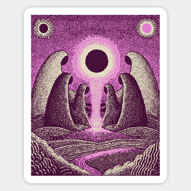 Cosmic Witches - The Weavers of Fate Magnet by TuncGK