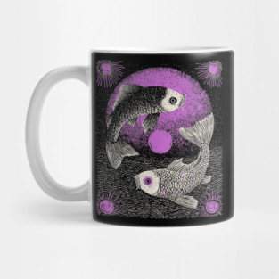 Celestial Koi - The Yin Yang of the Cosmos Mug