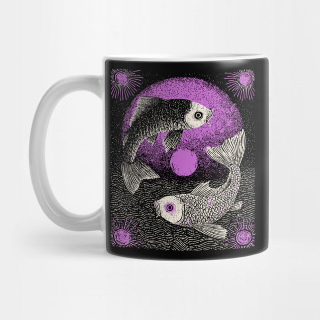 Celestial Koi - The Yin Yang of the Cosmos by TuncGK