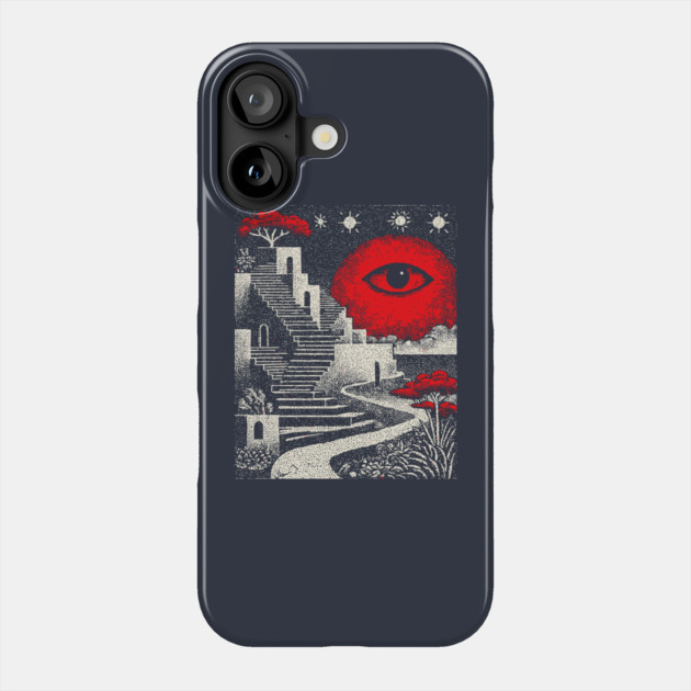 Surreal Oculus - The Impossible Path of the Mind Phone Case by TuncGK