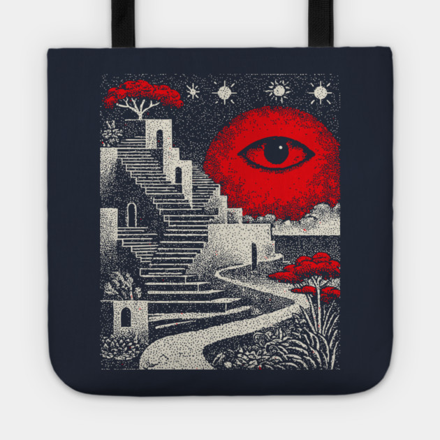 Surreal Oculus - The Impossible Path of the Mind Tote by TuncGK