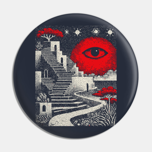 Surreal Oculus - The Impossible Path of the Mind Pin by TuncGK