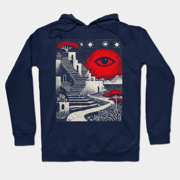 Surreal Oculus - The Impossible Path of the Mind Hoodie by TuncGK