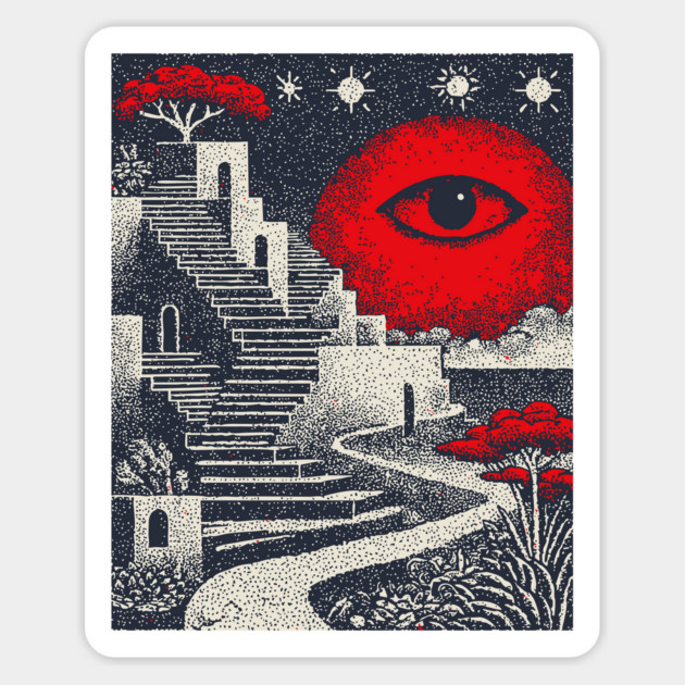 Surreal Oculus - The Impossible Path of the Mind Magnet by TuncGK