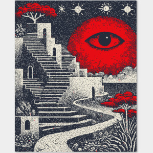 Surreal Oculus - The Impossible Path of the Mind Posters and Art