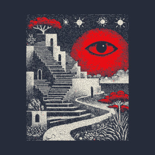 Surreal Oculus - The Impossible Path of the Mind T-Shirt