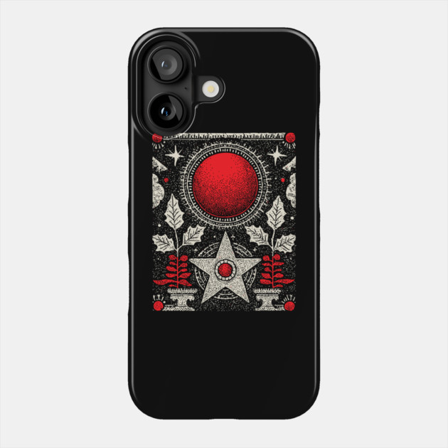 Wiccan Pentagram - The Sigil of Earth Magic Phone Case by TuncGK