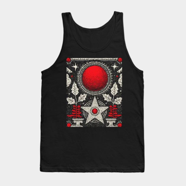 Wiccan Pentagram - The Sigil of Earth Magic Tank Top by TuncGK