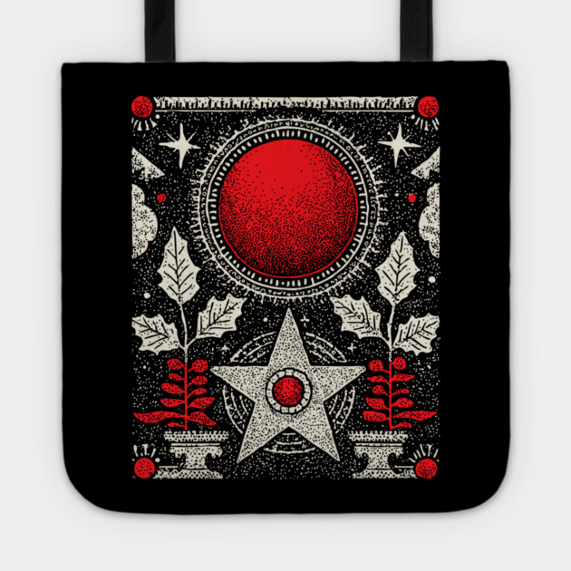Wiccan Pentagram - The Sigil of Earth Magic Tote by TuncGK