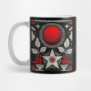 Wiccan Pentagram - The Sigil of Earth Magic Mug