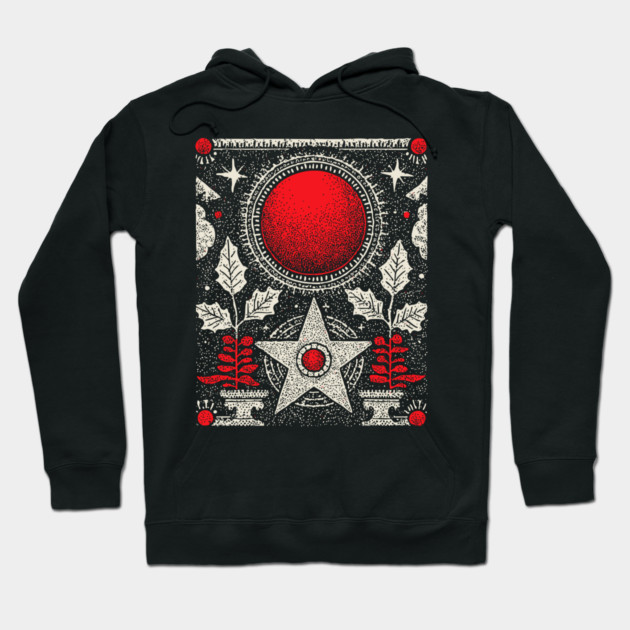 Wiccan Pentagram - The Sigil of Earth Magic Hoodie by TuncGK