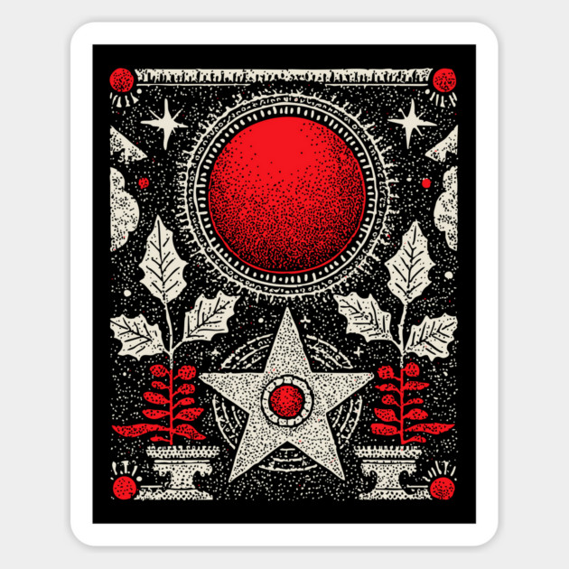 Wiccan Pentagram - The Sigil of Earth Magic Magnet by TuncGK