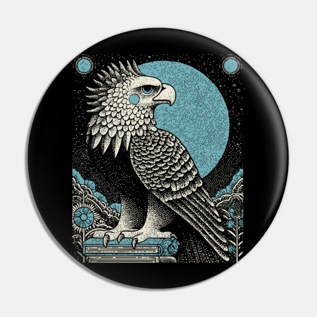Heraldic Griffin - The Alchemical Guardian Pin by TuncGK
